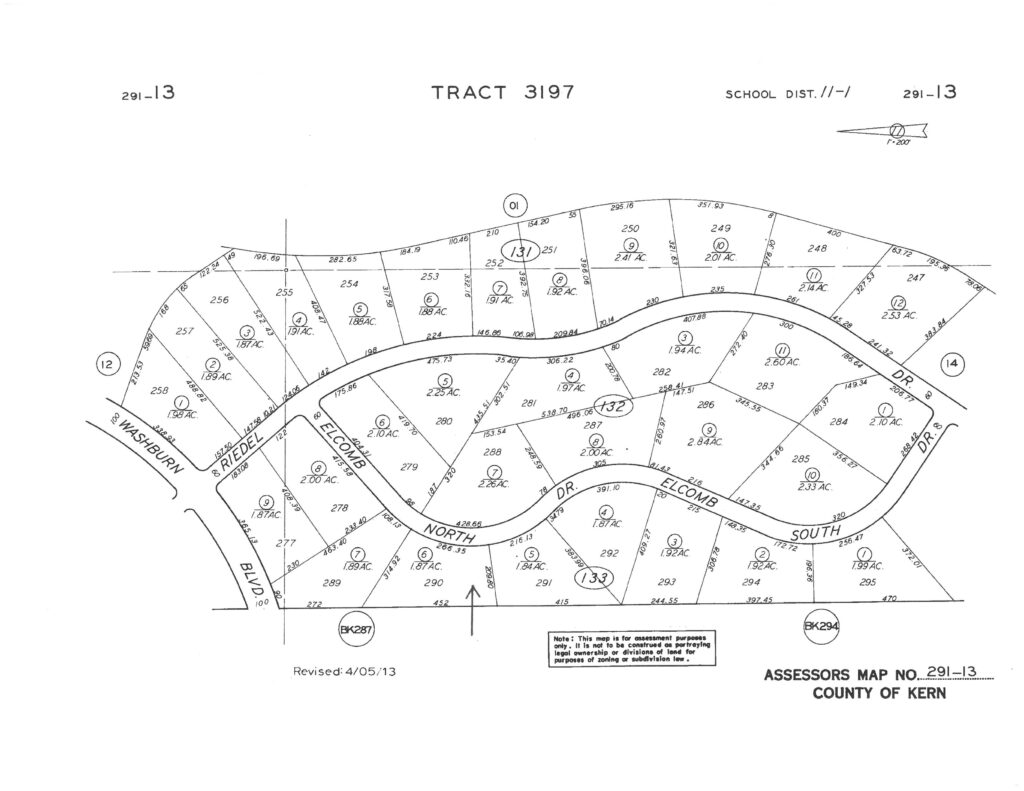 TRUST SALE  –  KERN COUNTY  –  VACANT LAND